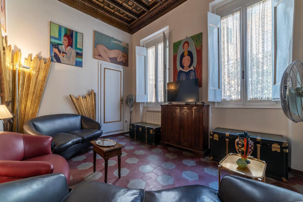 Pantheon Apartment - L'Angolo Nascosto Dei Quadri โรม ภายนอก รูปภาพ